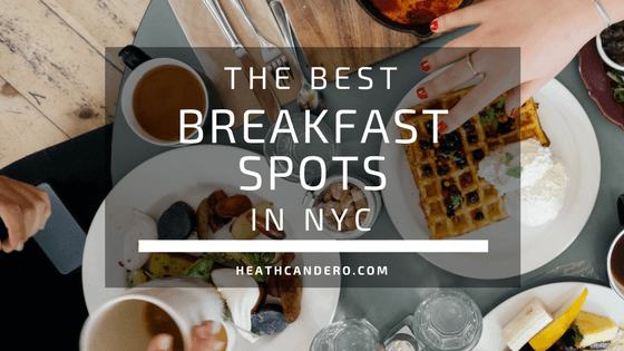 Heath Candero Breakfast in NYC