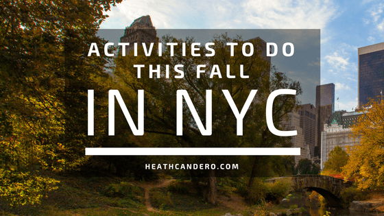You Have to Do These Activities if you Visit New York This Fall